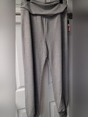 Womens Gray Active Jogger Pants